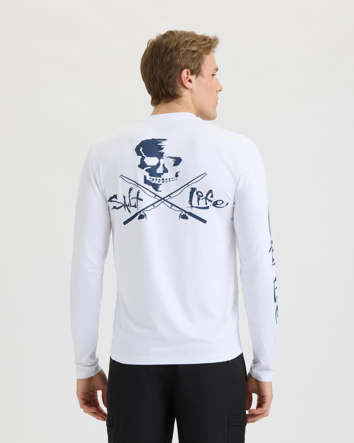 Skull and Poles SLX Performance Long Sleeve Tee