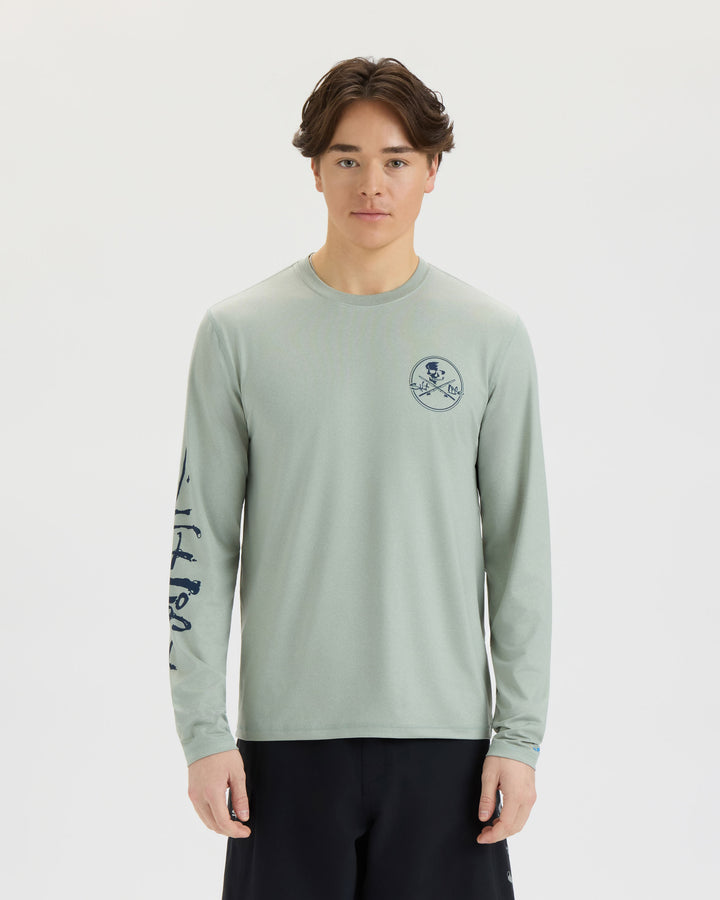 Skull and Poles SLX Performance Long Sleeve Tee
