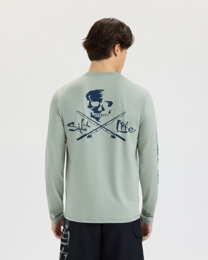 Skull and Poles SLX Performance Long Sleeve Tee