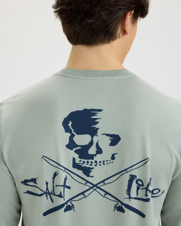 Skull and Poles SLX Performance Long Sleeve Tee