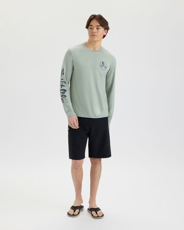Skull and Poles SLX Performance Long Sleeve Tee