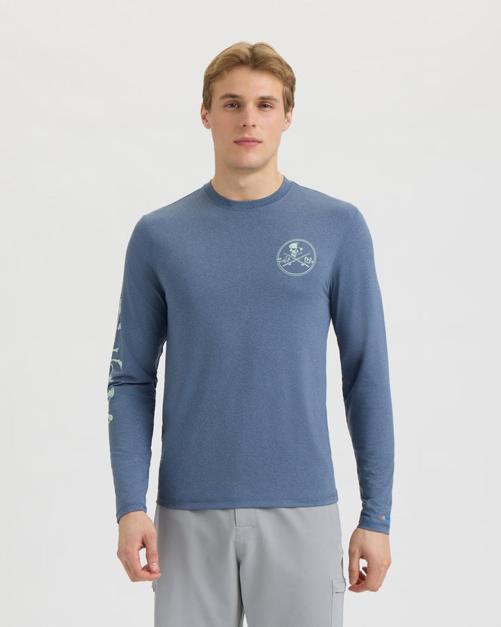 Skull and Poles SLX Performance Long Sleeve Tee