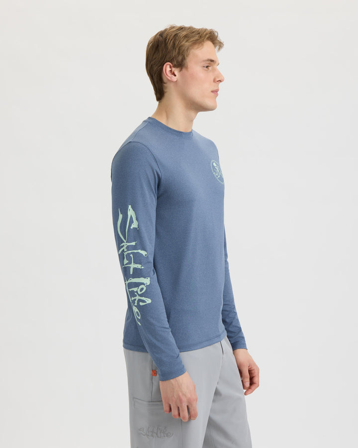 Skull and Poles SLX Performance Long Sleeve Tee