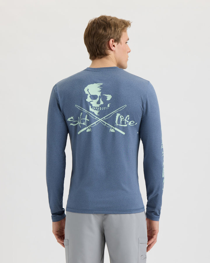 Skull and Poles SLX Performance Long Sleeve Tee