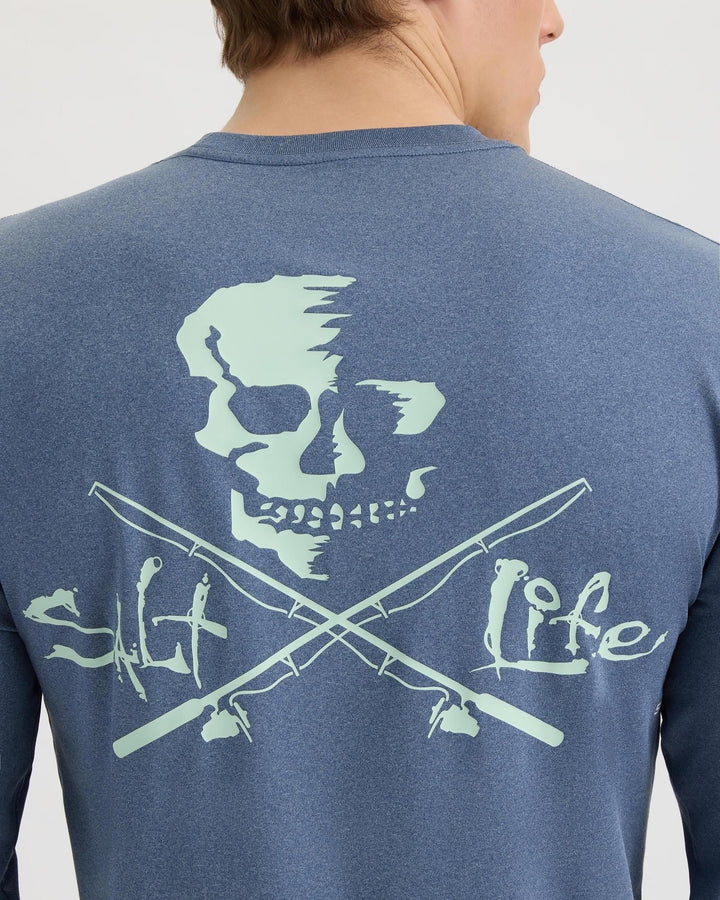 Skull and Poles SLX Performance Long Sleeve Tee
