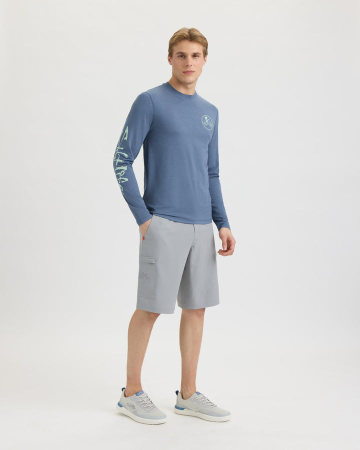 Skull and Poles SLX Performance Long Sleeve Tee