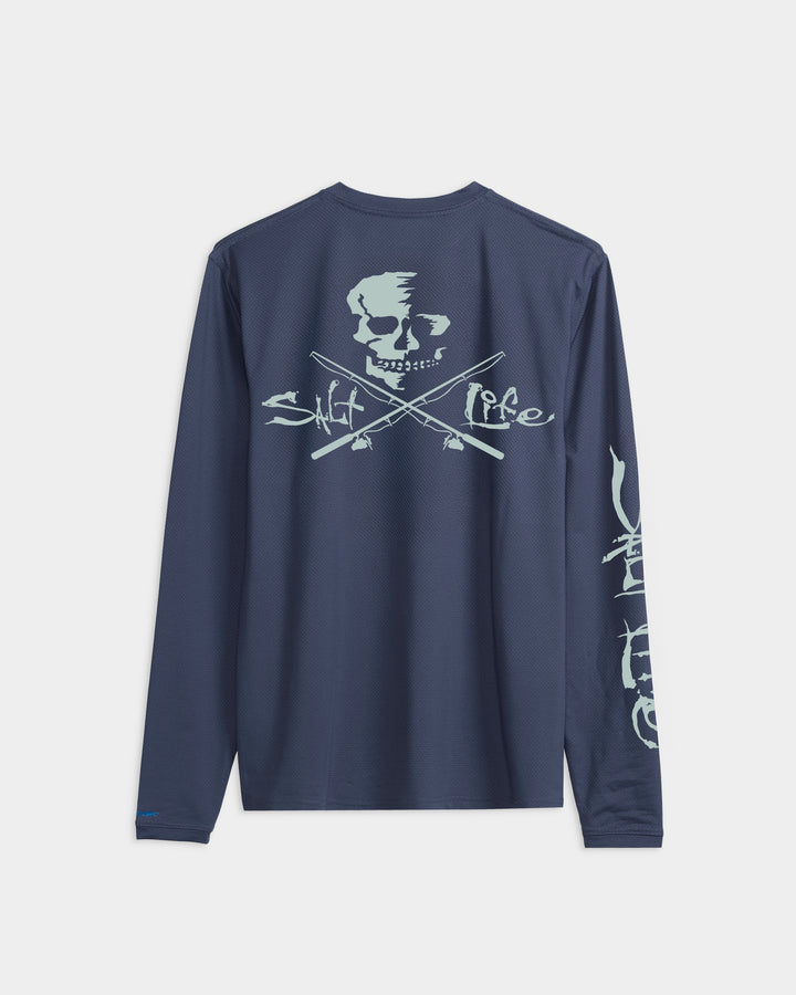 Skull and Poles SLX Performance Long Sleeve Tee