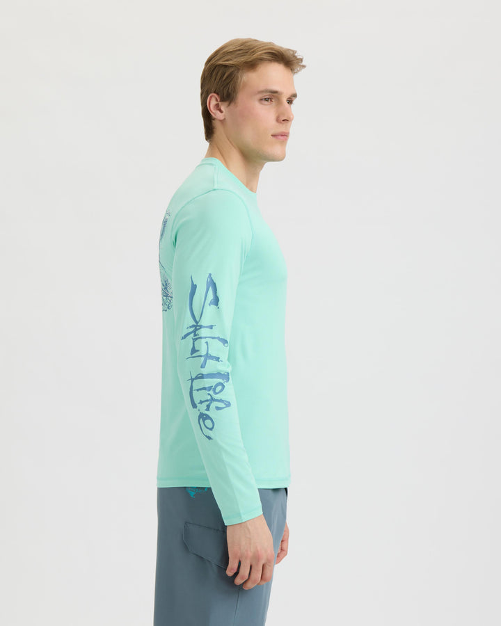 Men’s Underwater Diving 2.0 SLX Performance Long Sleeve Tee