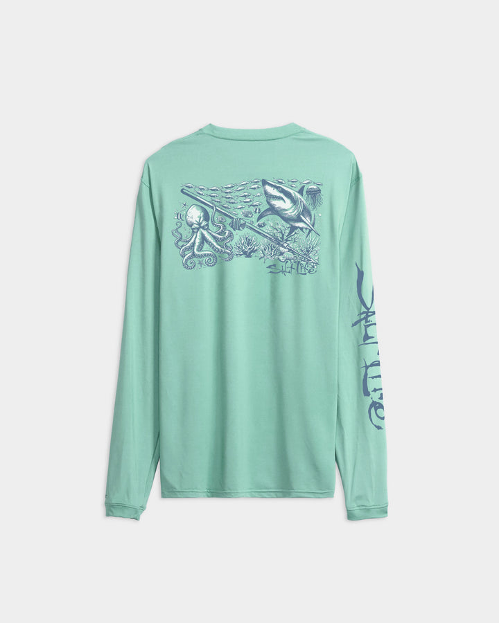 Men’s Underwater Diving 2.0 SLX Performance Long Sleeve Tee