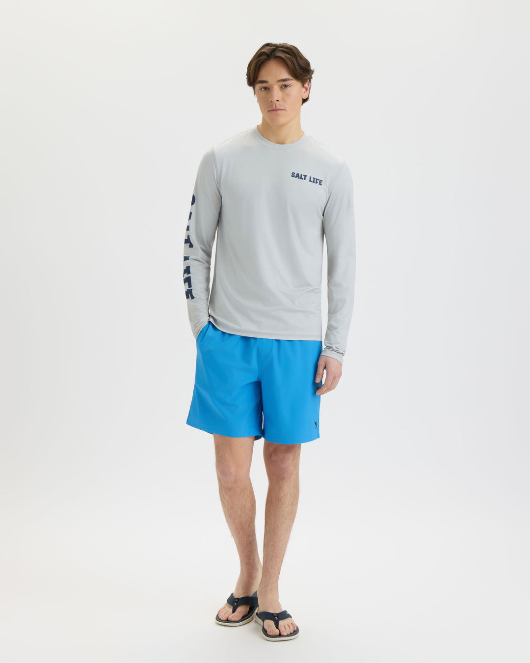 Men’s Salt Life Sunset Long Sleeve SLX Performance Tee
