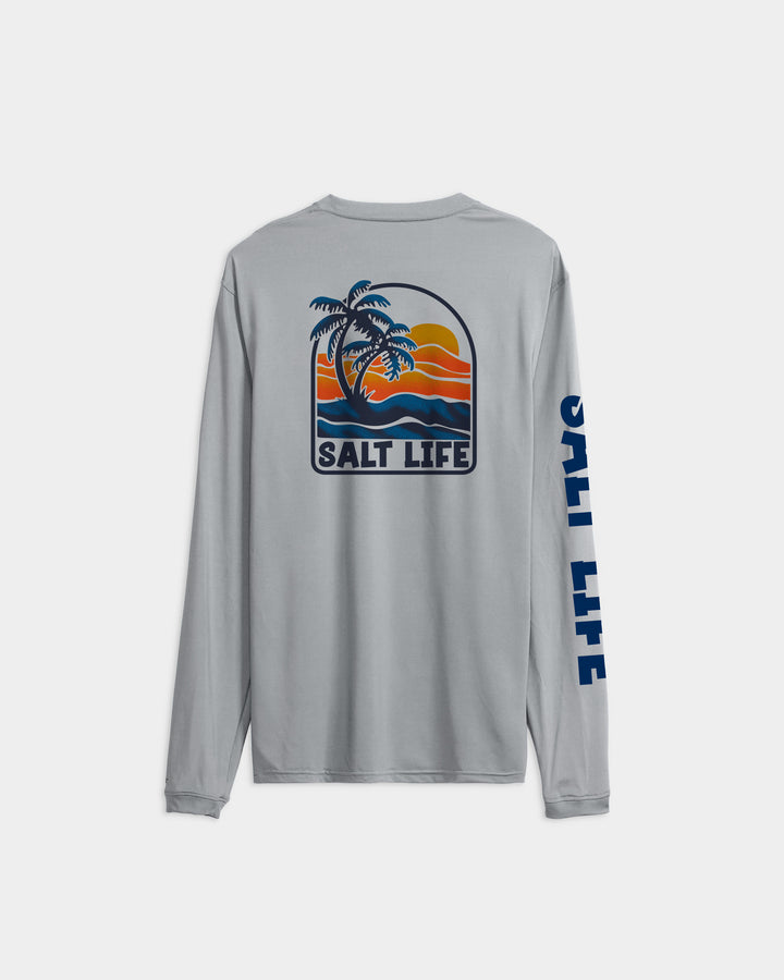 Men’s Salt Life Sunset Long Sleeve SLX Performance Tee