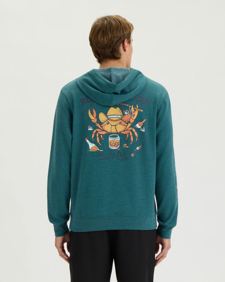 Men’s Reel Western Crab Hoodie