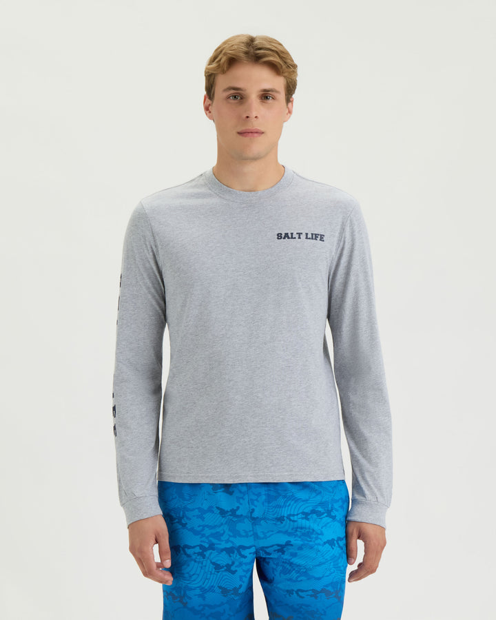Men’s Trophy Shield Long Sleeve Tee