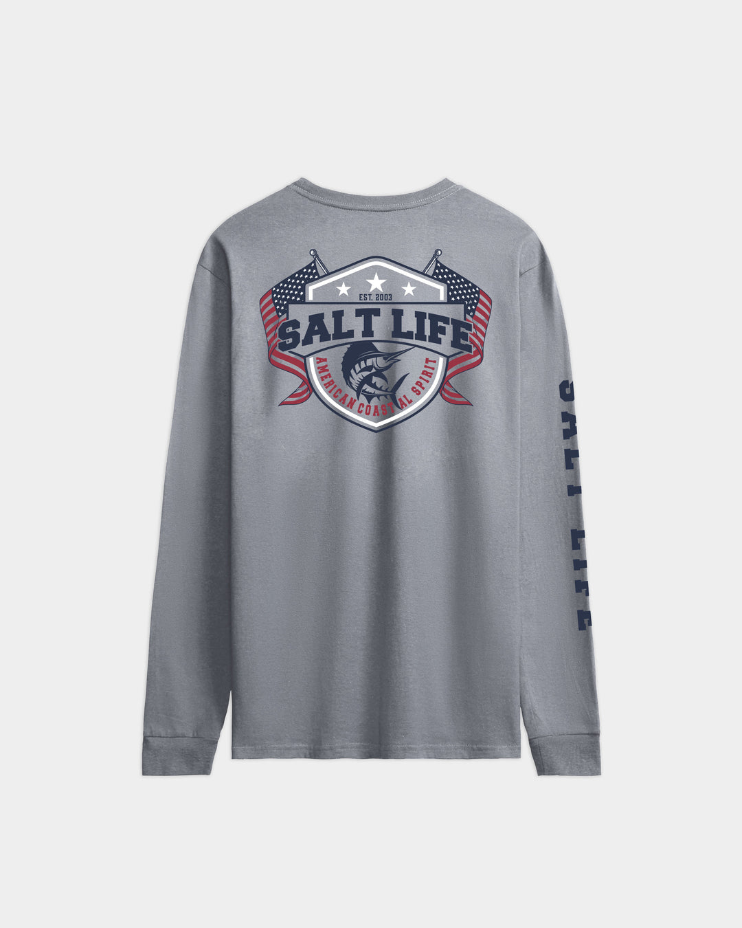 Men’s Trophy Shield Long Sleeve Tee