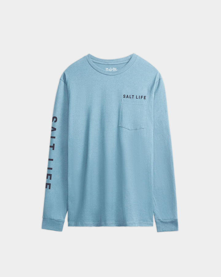 Men’s Legacy Camo Badge Long Sleeve Tee