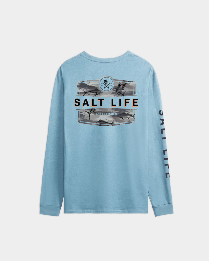 Men’s Legacy Camo Badge Long Sleeve Tee