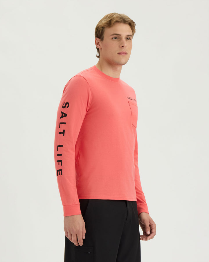 Men’s Legacy Camo Badge Long Sleeve Tee