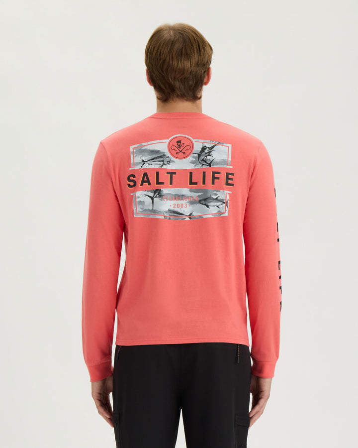 Men’s Legacy Camo Badge Long Sleeve Tee