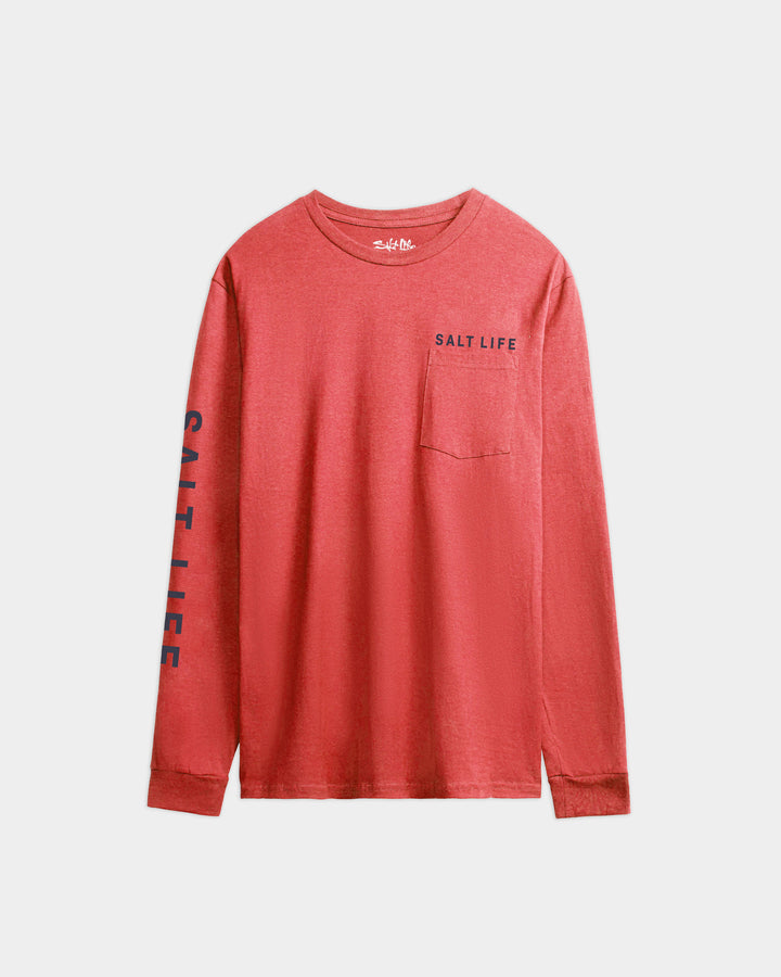 Men’s Legacy Camo Badge Long Sleeve Tee