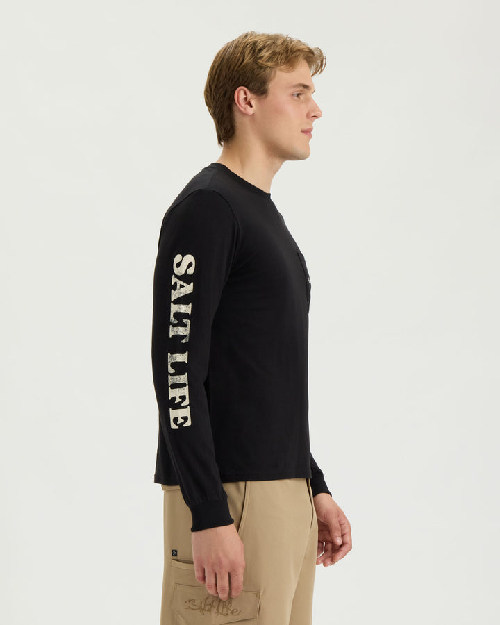 Men’s Reel Danger Long Sleeve Tee