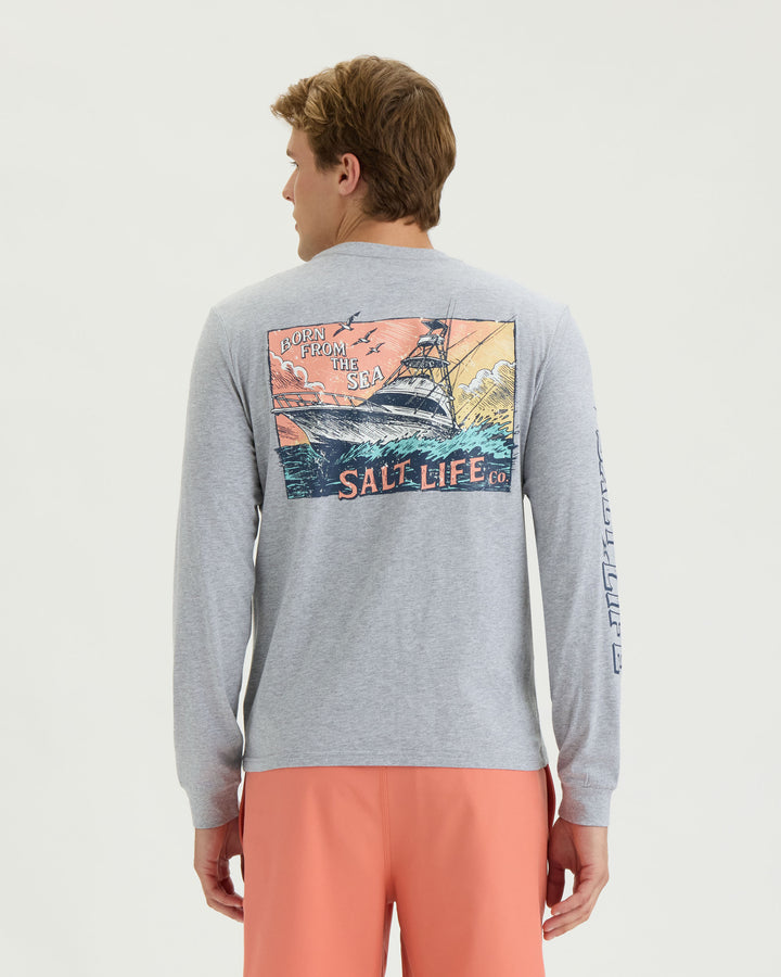 Men’s Wake Runner Long Sleeve Tee