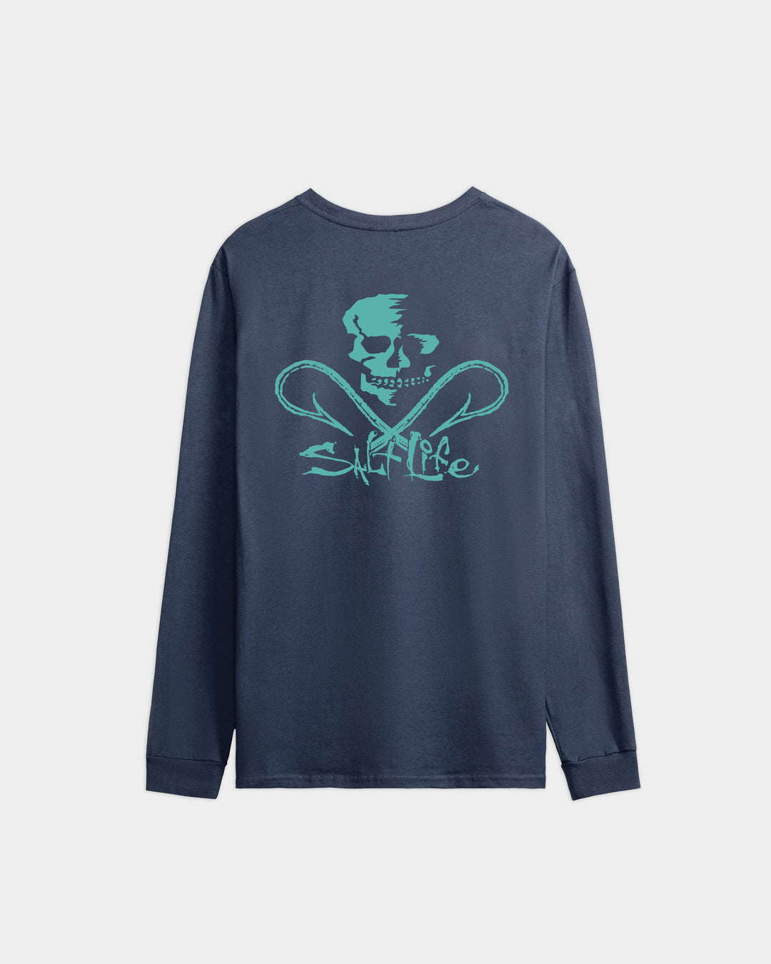 Men’s Skull and Hooks Long Sleeve Tee