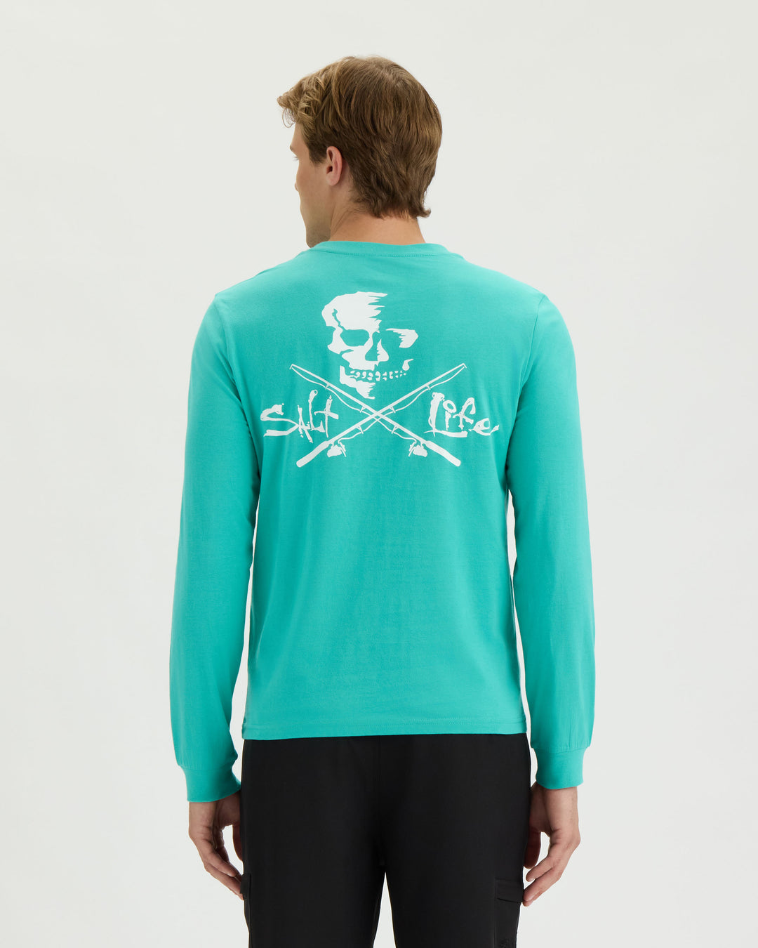Men’s Skull and Poles Long Sleeve Tee