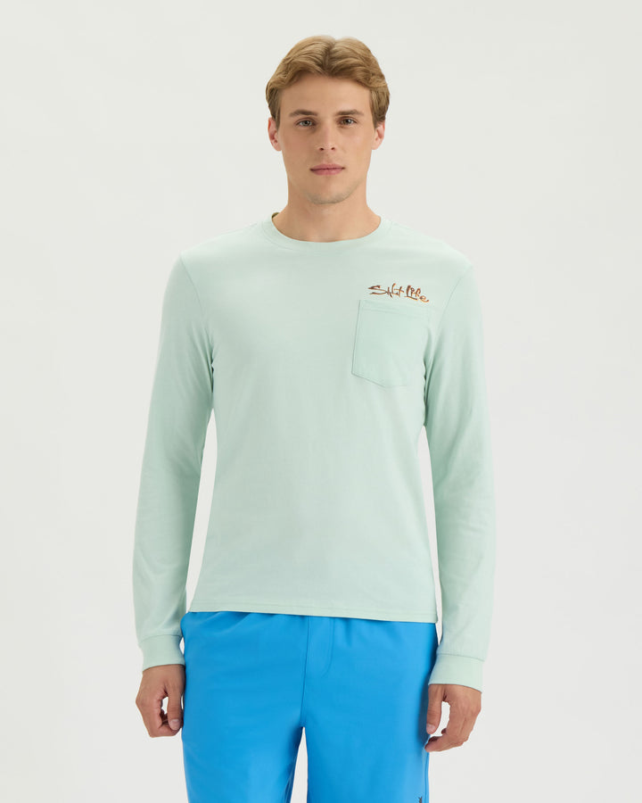 Men’s Crustacean Nation Long Sleeve Tee