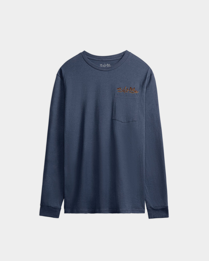 Men’s Crustacean Nation Long Sleeve Tee