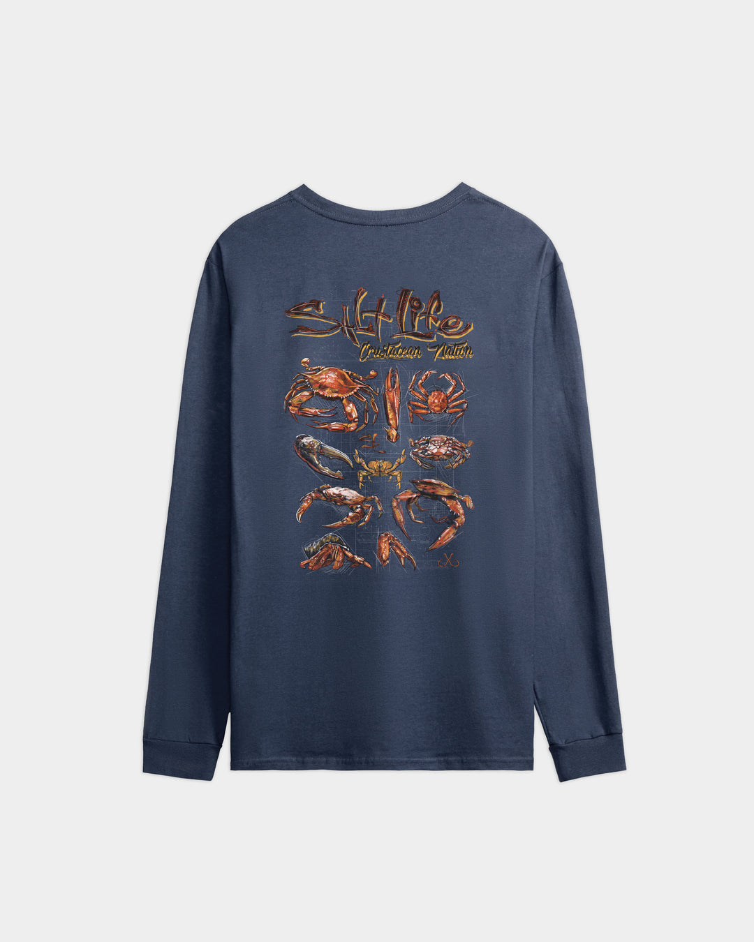 Men’s Crustacean Nation Long Sleeve Tee