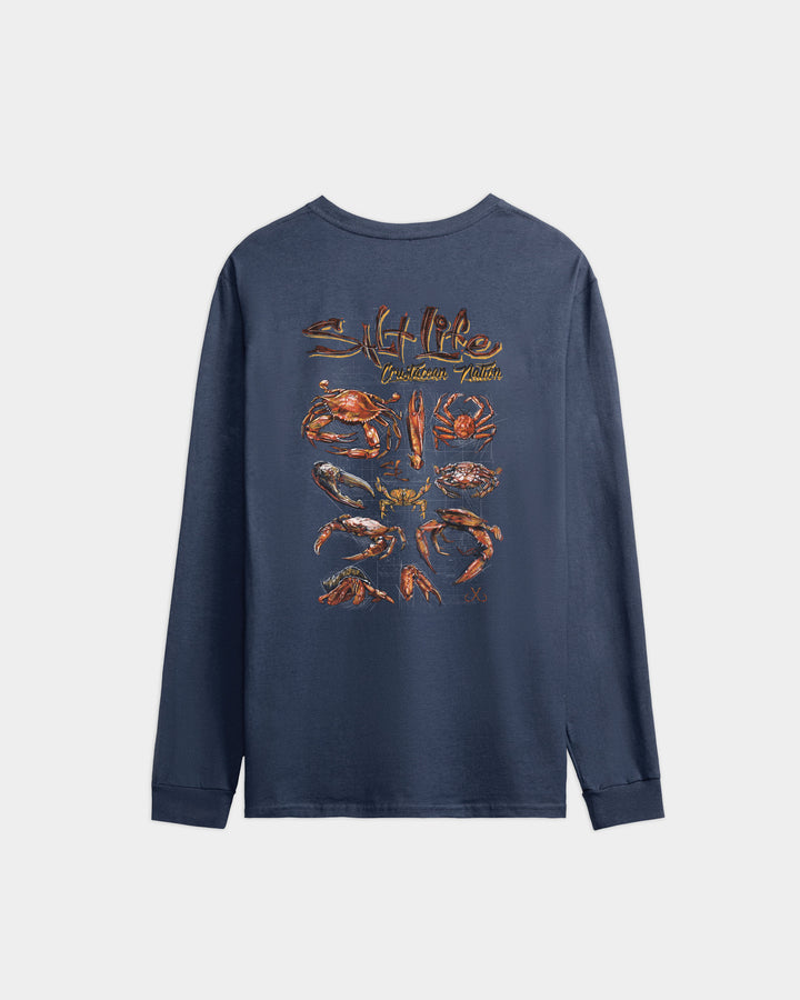 Men’s Crustacean Nation Long Sleeve Tee