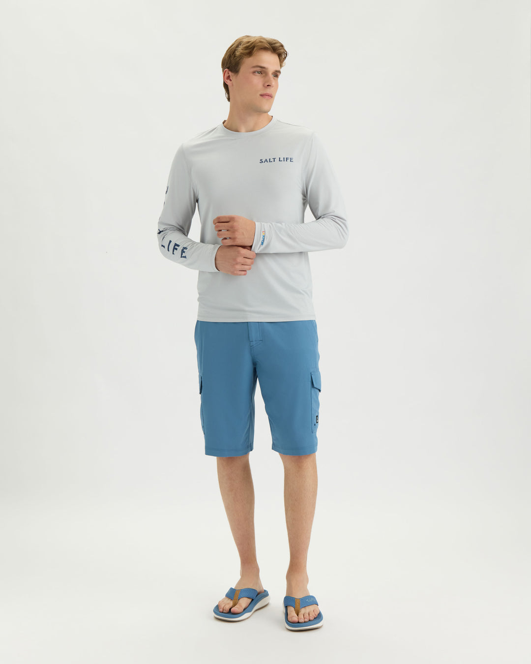 Men's Offshore Legends LS SLX Perforated Mesh Tee