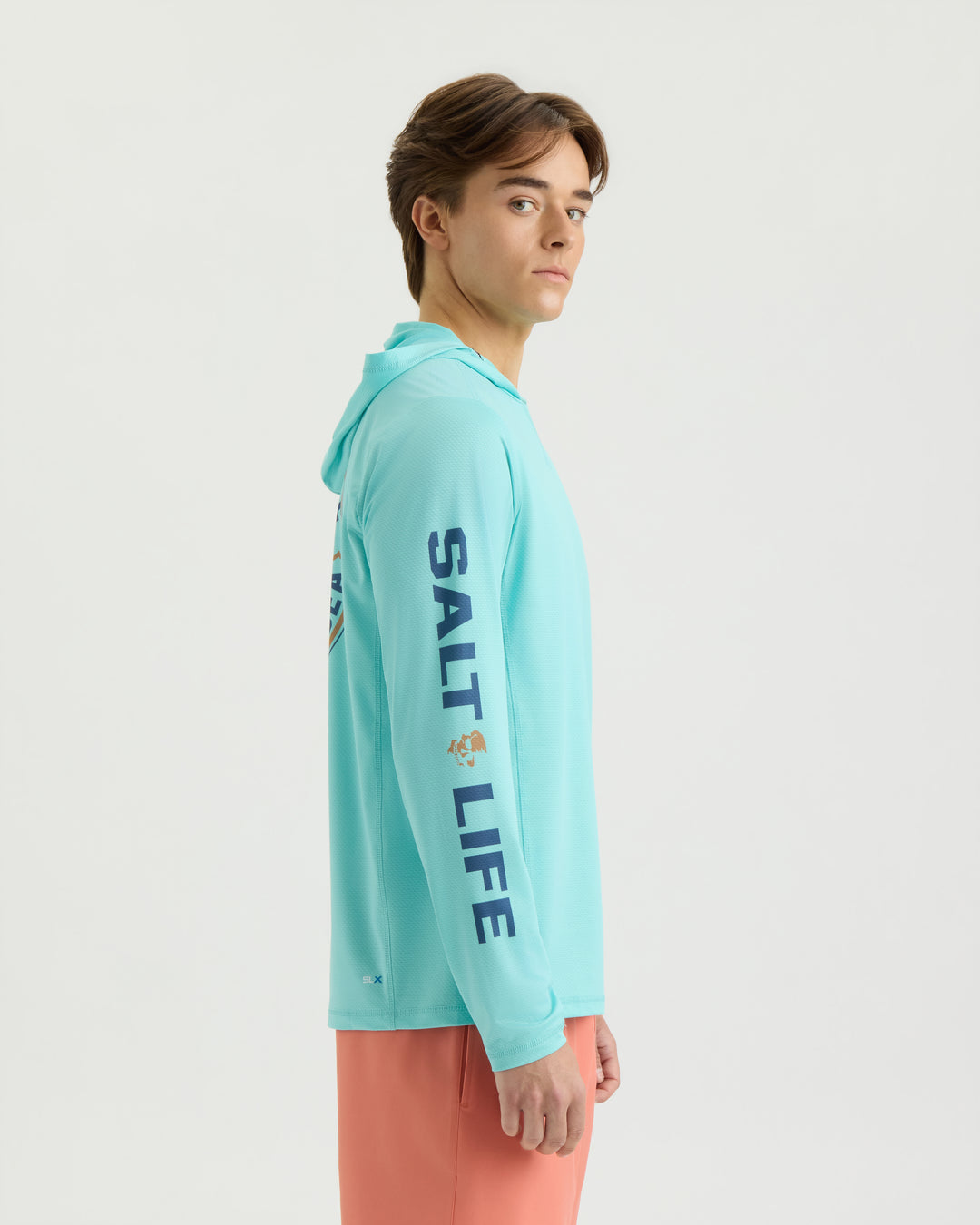 Men's Navigator Badge LS SLX Perforated Hoodie