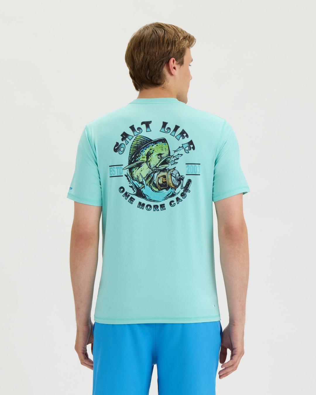 Men’s One More Cast SLX Performance Short Sleeve Tee