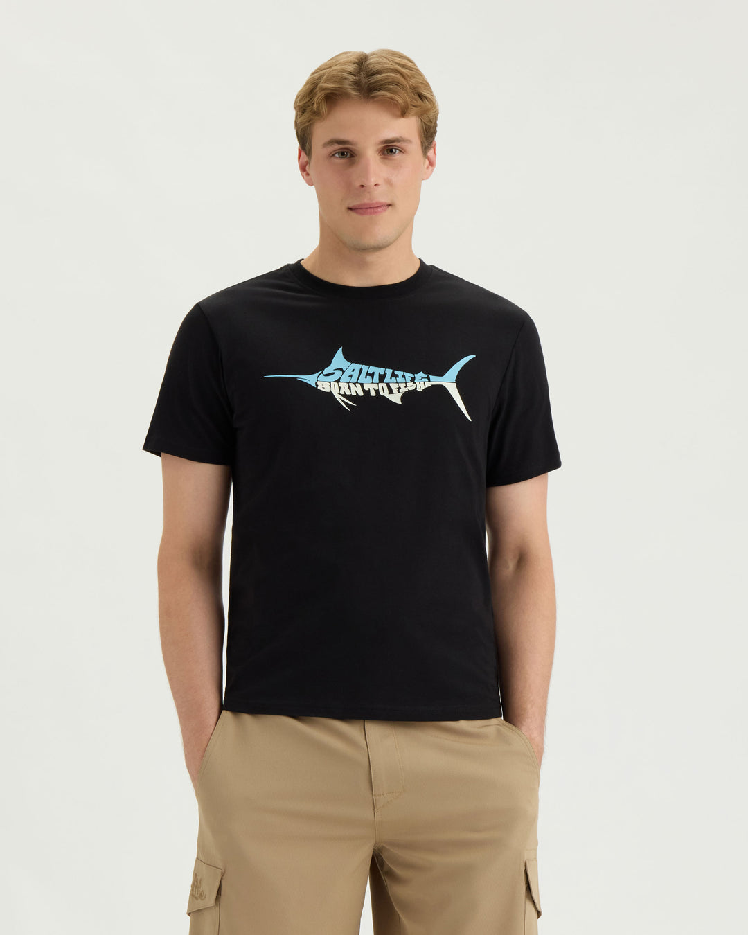 Men’s Born to Fish 30’s Short Sleeve Tee