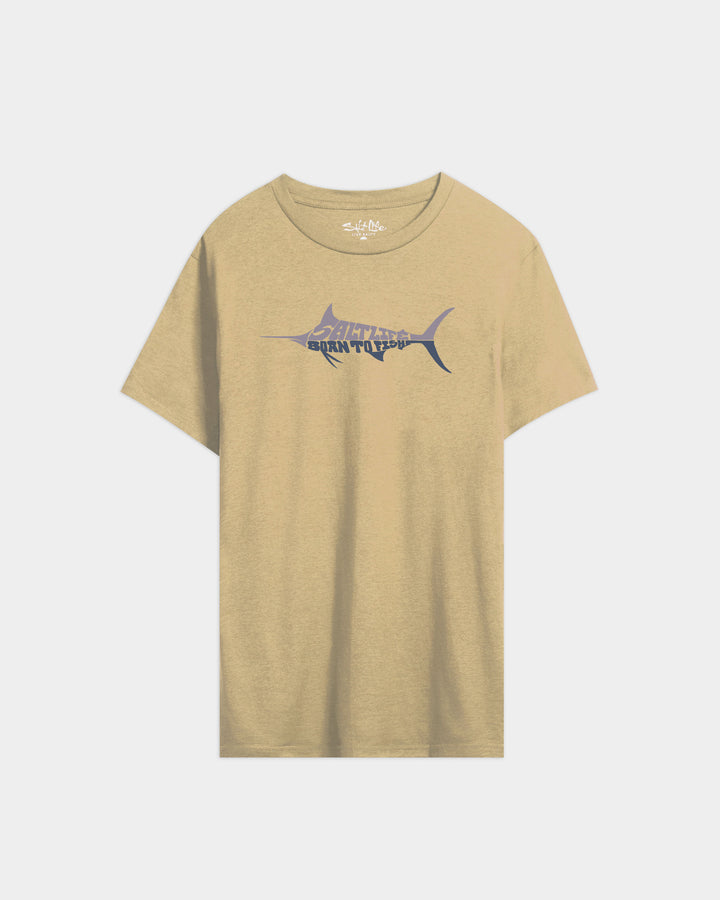 Men’s Born to Fish 30’s Short Sleeve Tee