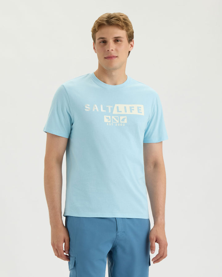 Men’s Fish Dive Surf 30’s Short Sleeve Tee