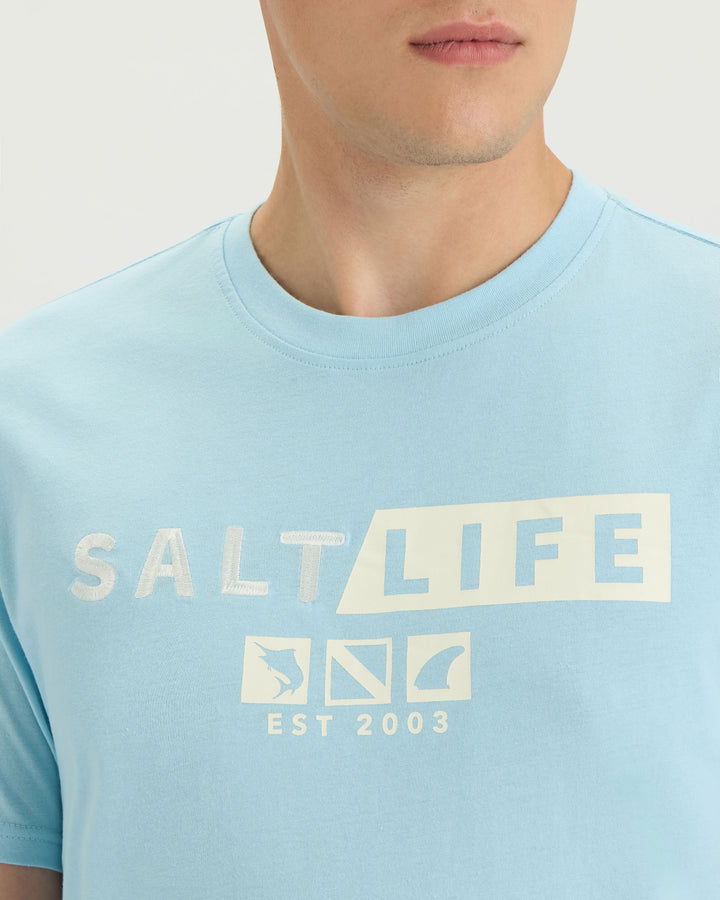Men’s Fish Dive Surf 30’s Short Sleeve Tee