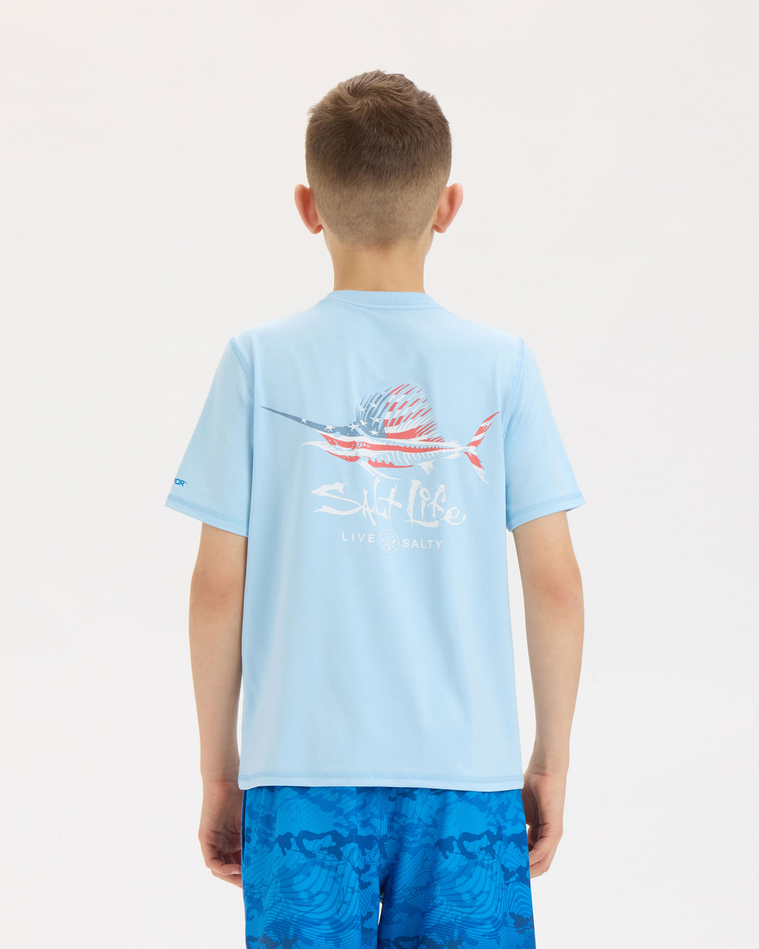 Youth Sailfish N' Bones SLX Performance Short Sleeve Tee