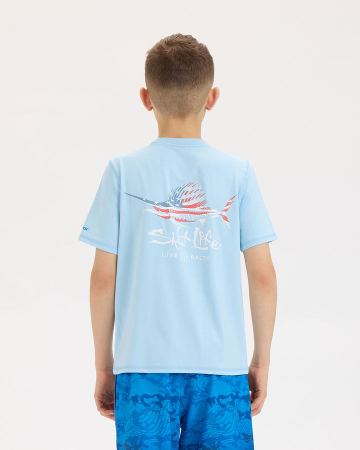 Youth Sailfish N' Bones SLX Performance Short Sleeve Tee