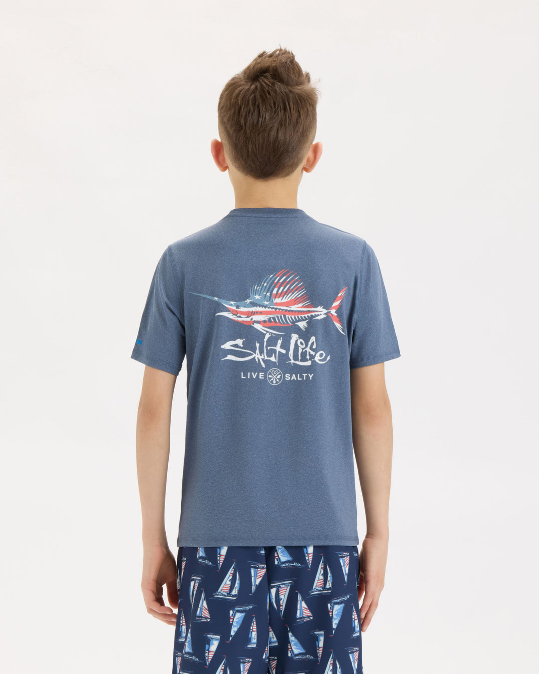 Youth Sailfish N' Bones SLX Performance Short Sleeve Tee
