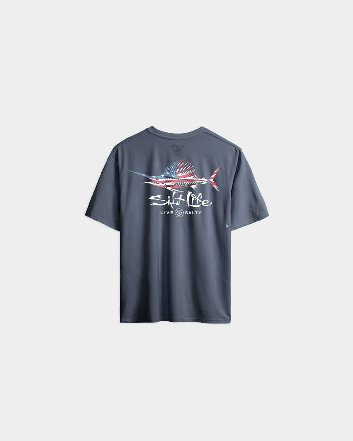 Youth Sailfish N' Bones SLX Performance Short Sleeve Tee