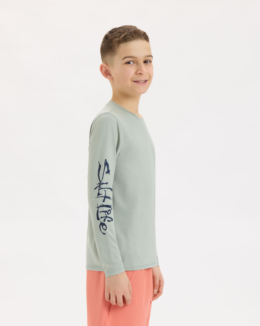 Youth Skull and Hooks SLX Performance Long Sleeve Tee