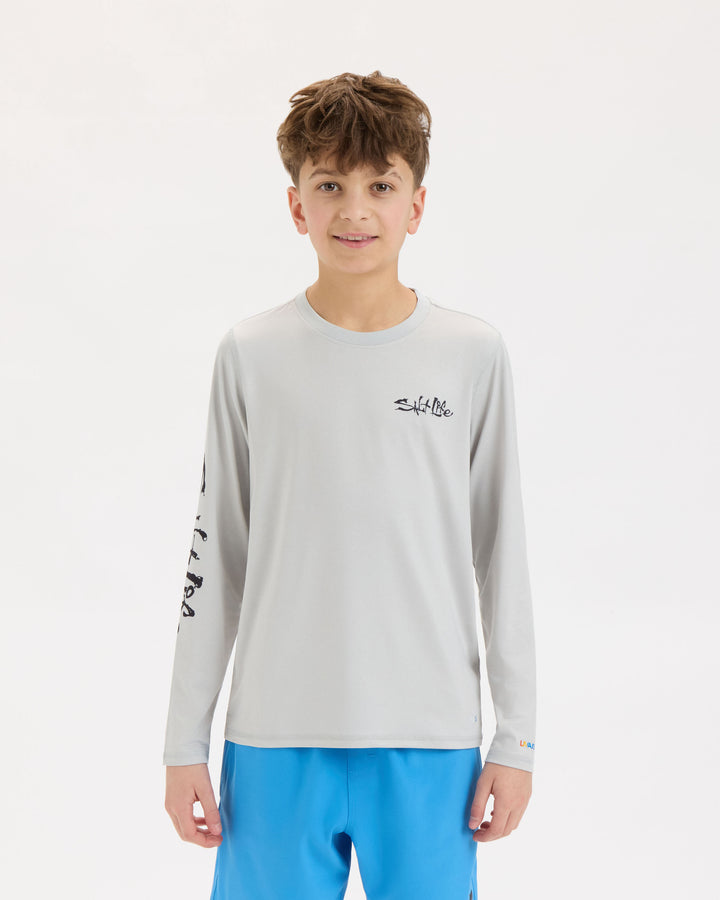 Youth OBX Map Long Sleeve Tee