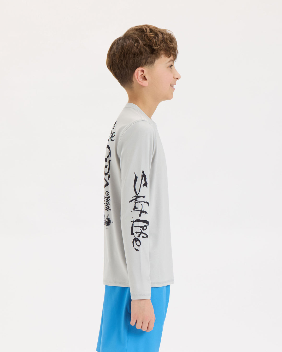 Youth OBX Map Long Sleeve Tee