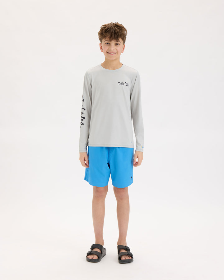 Youth OBX Map Long Sleeve Tee