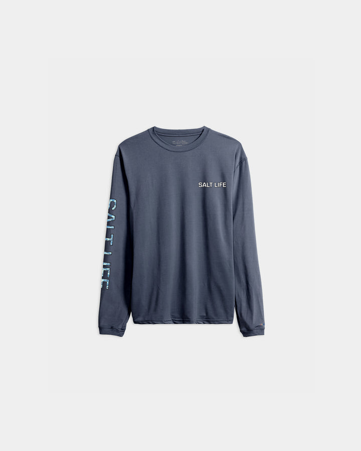 Youth Camo Crest Long Sleeve SLX Performance Tee