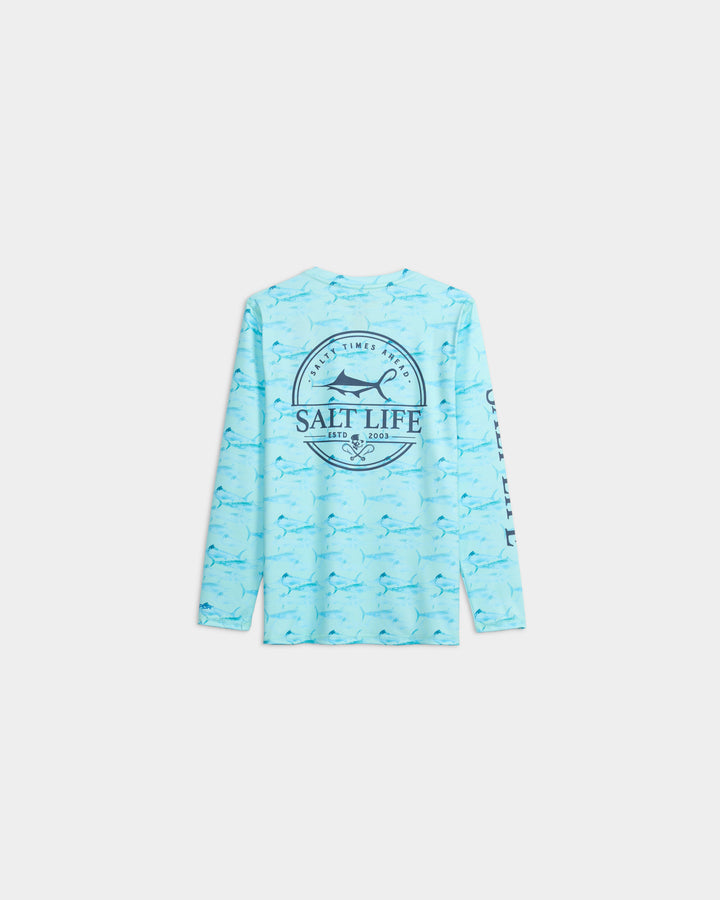 Youth Dragnet Long Sleeve SLX Performance Tee