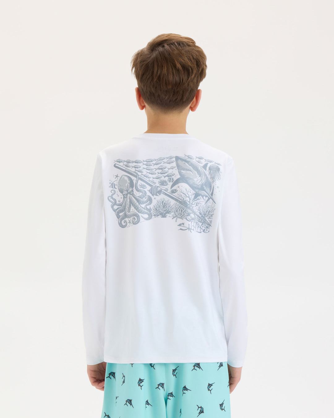 Youth Underwater SLX Performance Long Sleeve Tee