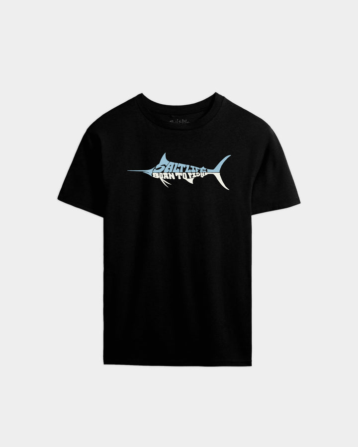 Youth Born to Fish Short Sleeve Tee